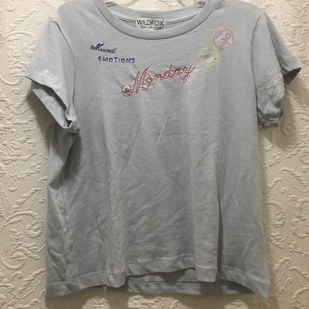 NEW Wildfox Monday t-shirt (NWT)